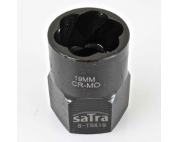 Головка ударная Cr-Mo для слизанных гаек 6-гр. 1/2 19 мм SATRA S-TSX19-foto2