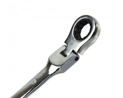 Набор ключей комбинированных шарнирно-трещоточных 6 предметов GEKO G10339-foto4