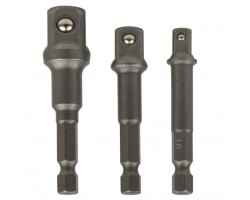 Переходники для шуруповерта, набор (1/2",3/8",1/4") GEKO G15010-foto2
