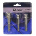 Переходники для шуруповерта, набор (1/2",3/8",1/4") GEKO G15010
