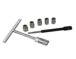 Комплект фрез для гнезд сопел форсунки 7 шт. GEKO G02657-foto2