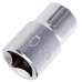Торцевая головка 3/8"DR 6-гран 10 мм (3400M10) HANS