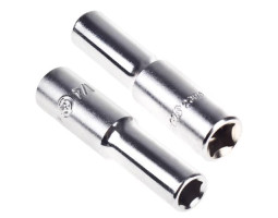Торцевая головка глубокая 1/4" 6-гран 11мм (2300M11) HANS-foto3