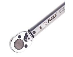 Динамометрический ключ 1/2"DR 42-210Nm. 460мм. 1340гр. (4170Nm) HANS-foto3