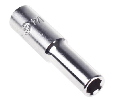 Торцевая головка глубокая 1/4" 6-гран 12мм (2300M12) HANS