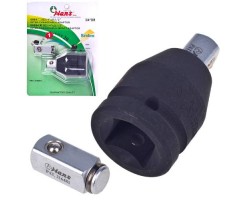 Переходник ударный 3/4"M х 1/2"F со сменным квадратом (86884) HANS-foto3