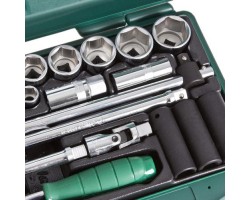 Набор торц головок 1/2".34предм. (4634) HANS-foto5