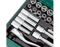 Набор торц головок 1/2".34предм. (4634) HANS-foto4