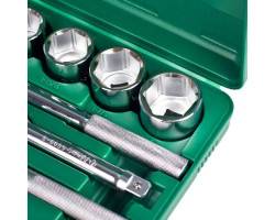 Набор торцевых головок 3/4"DR 19-50мм. 21 предмет (6621MB) HANS-foto3