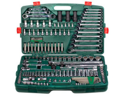 Набор инструмента 163 предмета 1/4". 3/8".1/2" (ТК-163) HANS