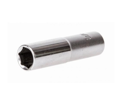 Торцевая головка глубокая 1/4" 6-гран 13мм (2300M13) HANS