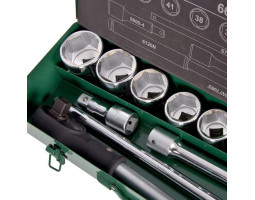 Набор торцевых головок 3/4"DR 22-50мм. 14 предметов (6614M) HANS-foto5