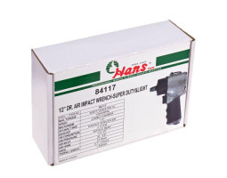 Пневмогайковёрт 1/2"DR. 10000 оборотов в минуту. 678 Нм. 1.55кг (84117) HANS-foto2