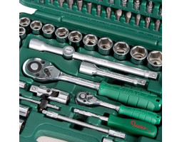 Набор торцевых головок 1/4"DR4-14мм и 1/2"DR10-32 мм.94 предмета (TK-94) HANS-foto5