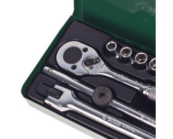 Набор торцевых головок 3/8" , 17 предметов (3617M) HANS-foto5