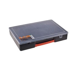 Ящик для метизов пласт. 355х250х55 мм 18 ячеек (31725) ALLOID-foto2