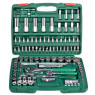 Набор торц. головок 1/4"DR4-14мм и 1/2"DR10-32 мм,108 предм.(6 гран.) (TK-108) HANS