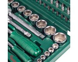 Набор торц. головок 1/4"DR4-14мм и 1/2"DR10-32 мм,108 предм.(6 гран.) (TK-108) HANS-foto12