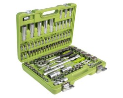 Универсальный набор инструмента 1/4" & 1/2", 108 предм. (6 гран.) (НГ-4108П-6) ALLOID-foto8