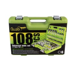 Универсальный набор инструмента 1/4" & 1/2", 108 предм. (6 гран.) (НГ-4108П-6) ALLOID-foto6
