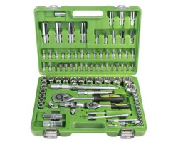 Универсальный набор инструмента 1/4" & 1/2", 94 предм. (12 гран.) (НГ-4094П-12) ALLOID