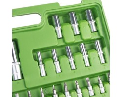 Универсальный набор инструмента 1/4" & 1/2", 94 предм. (12 гран.) (НГ-4094П-12) ALLOID-foto9