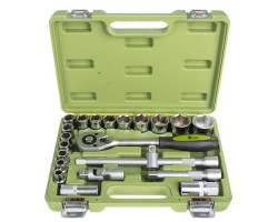 Набор головок 1/2", 22 предмета (НГ-4022П) ALLOID