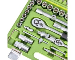 Универсальный набор инструмента 1/4" & 1/2", 94 предм. (6 гран.) (НГ-4094П-6) ALLOID-foto9