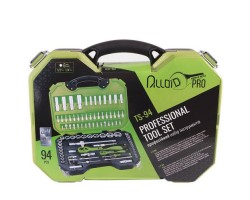 Универсальный набор инструмента 1/4" & 1/2", 94 предм. (6 гран.) Трещотки 72 зуба.(TS-94) ALLOID-foto6