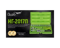 Набор головок 1/4", 17 предметов (НГ-2017П) ALLOID-foto2