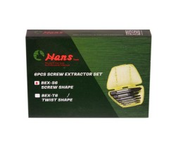 Комплект экстракторов для откручивания заломаных шпилек (BEX-S6) HANS-foto2