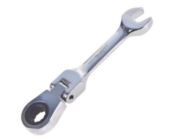 Ключ комбин трещоточный укороченный с карданом 14 мм.(КТУ-2091-14К) ALLOID-foto2