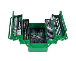 Набор инструмента 111 предметов. 1/4", 1/2" (6 гран.) (TTB-111G) HANS
