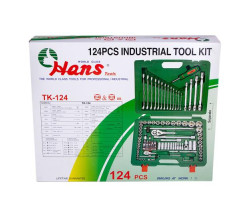 Набор инструмента 124 предм 1/4", 1/2" (TK-124) HANS-foto2