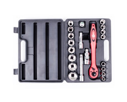 Профессиональный набор инструмента 21 ед. INTERTOOL ET-6021-foto2