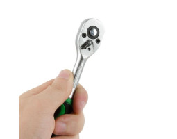 Набор головок 10 шт 1/4" c трещоткой INTERTOOL ET-6008-foto5