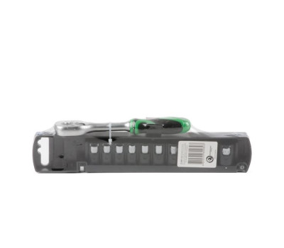 Набор головок 10 шт 1/4" c трещоткой INTERTOOL ET-6008