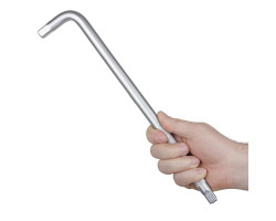 Вороток L-образный 1/2", 400мм, Cr-V INTERTOOL ET-1027-foto2