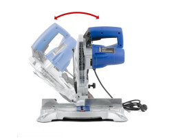 Пила торцовочная, 1400 Вт, 5500 об/мин, угол 0-45°, диск 210мм. DT-0621-foto3