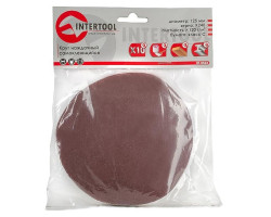 Круг наждачный самоклеющийся 125 мм, К240, уп. 10 ед. INTERTOOL BT-0524-foto2