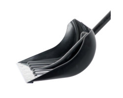 Лопата для уборки снега 505*340мм с ручкой 1300 мм INTERTOOL FT-2022-foto2
