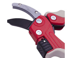 Секатор садовый, с зубчатым лезвием Cr-Mo, макс. диам. реза 18 мм. INTERTOOL FT-1010-foto3