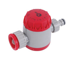 Таймер для подачи воды с сеточным фильтром, внутренней резьбой на входе 3/4", 15; 30; 45; 60; 75; 90; 105; 120 мин, на коннектор 1/2", автоматическое отключение INTERTOOL GE-2011-foto3