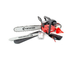 Мотопила цепная, 2.0кВт/2.7 HP, шина-45 см, цепь 3/8" INTERTOOL DT-2210-foto6