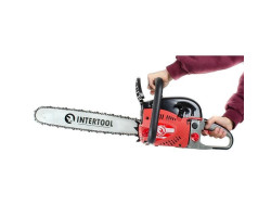 Мотопила цепная, 2.0кВт/2.7 HP, шина-45 см, цепь 3/8" INTERTOOL DT-2210-foto7