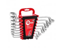 Набор ключей накидных 8 ед., 6-22 мм Cr-V INTERTOOL HT-1102-foto4