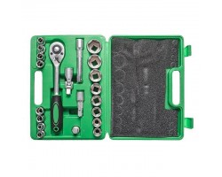 Набор инструмента 21ед., 1/2", Cr-V INTERTOOL ET-6021SP-foto2