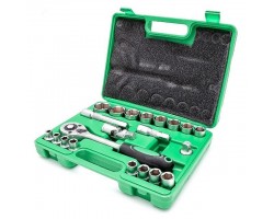 Набор инструмента 21ед., 1/2", Cr-V INTERTOOL ET-6021SP-foto5