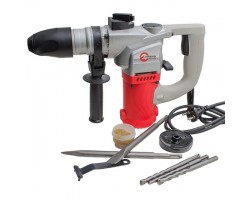 Перфоратор SDS plus 1100 Вт, 850 об/мин, 4100 уд/мин, 3 режима, L-образная компоновка INTERTOOL DT-0182-foto11