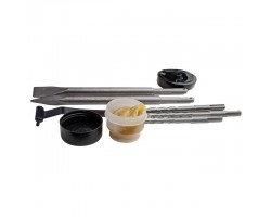 Перфоратор SDS plus 1100 Вт, 850 об/мин, 4100 уд/мин, 3 режима, L-образная компоновка INTERTOOL DT-0182-foto12